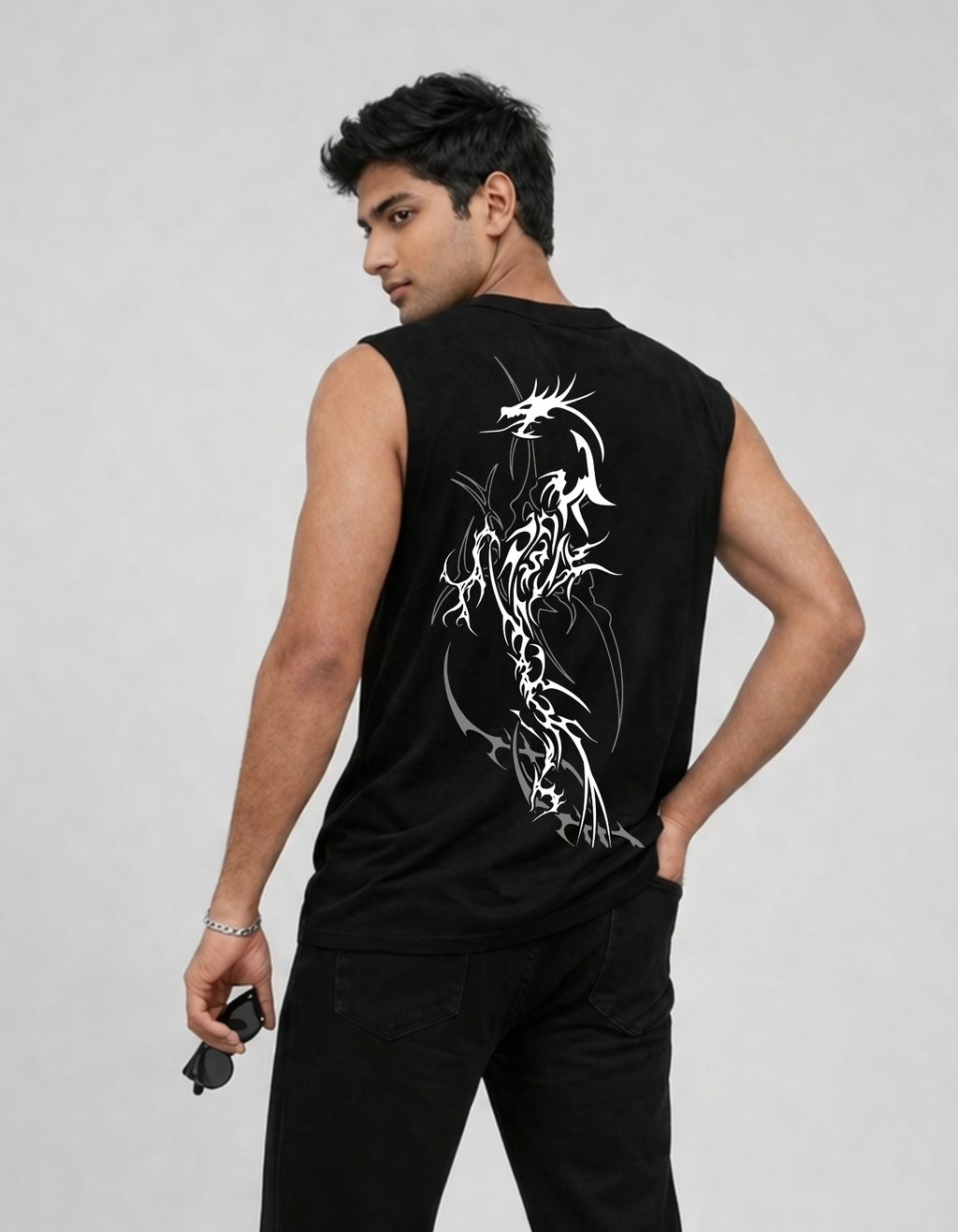DRAGON DRIP BAGGY PANTS TANK TOPS