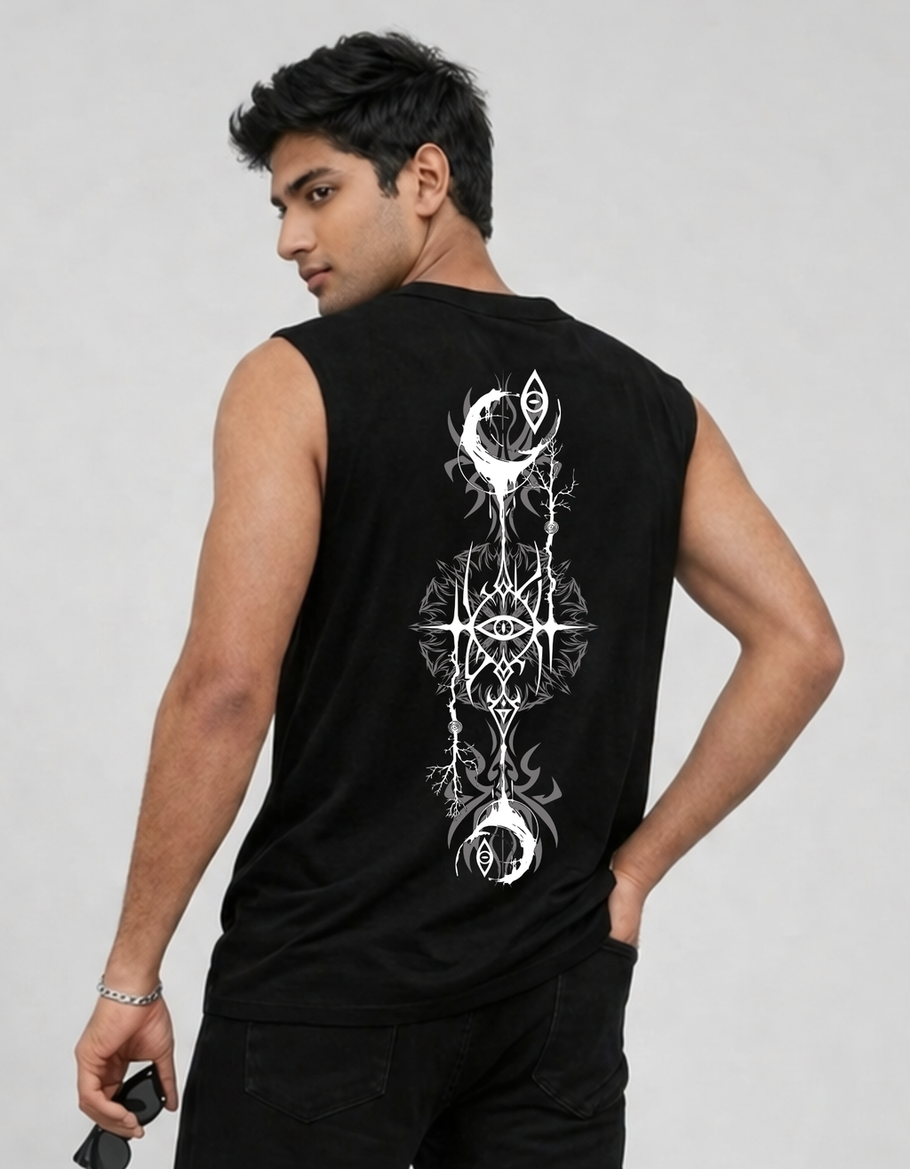 MOON EYE BAGGY PANTS TANK TOPS