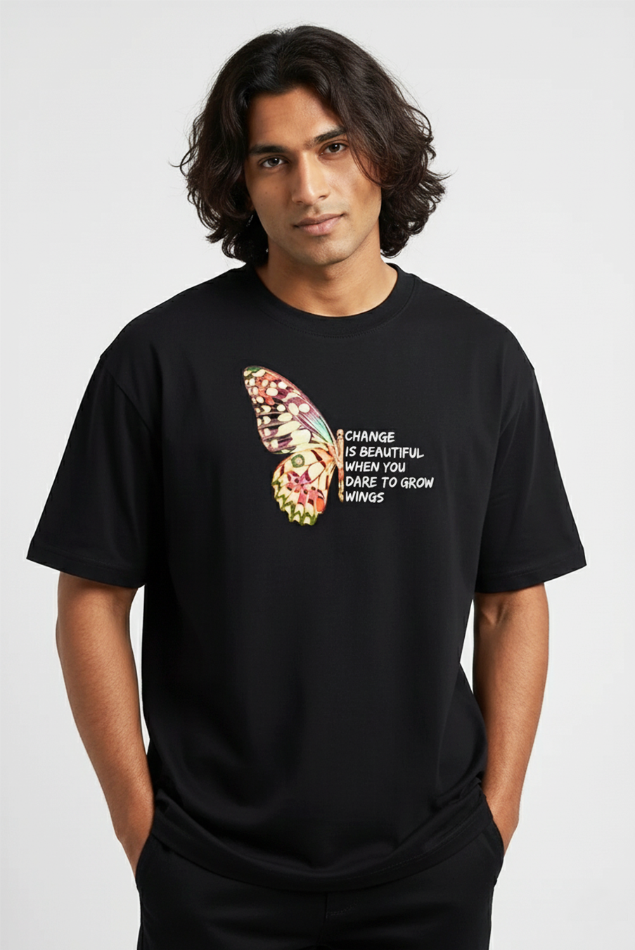 DON'T COCOON ME Oversized T-Shirt