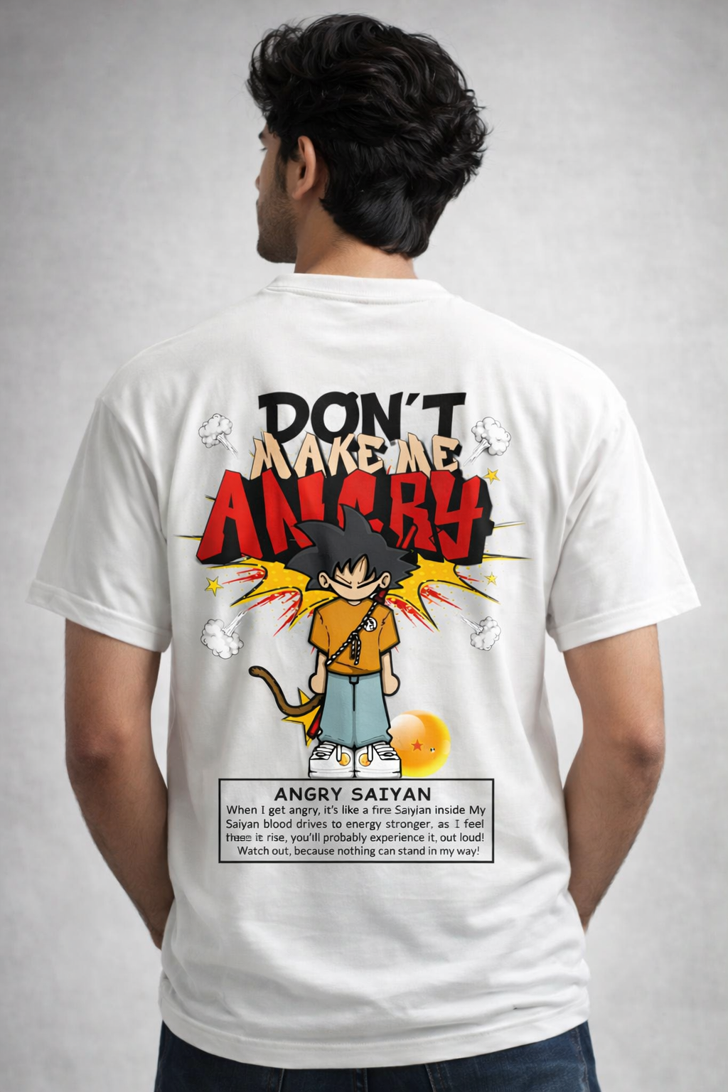 ANIME SOUL AWAKE  Oversized T-SHIRT