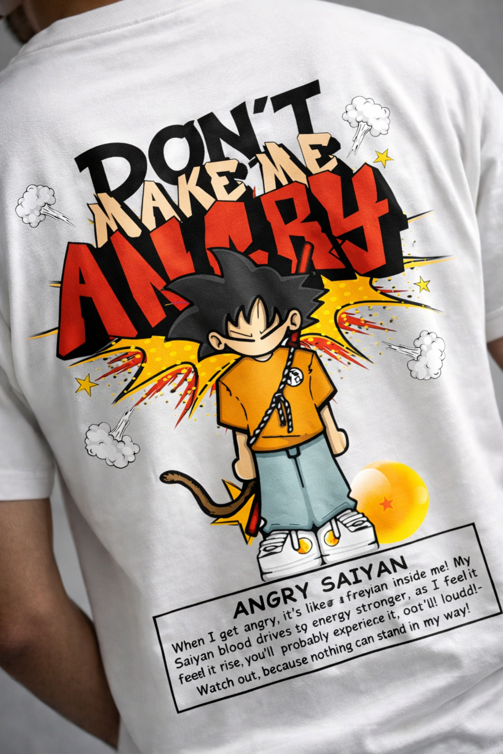 ANIME SOUL AWAKE  Oversized T-SHIRT
