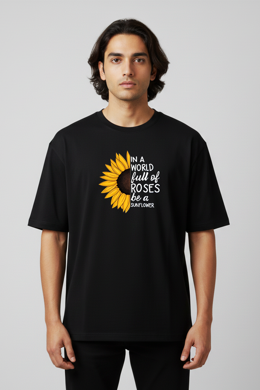 SMILES FOR MILES Oversized T-Shirt