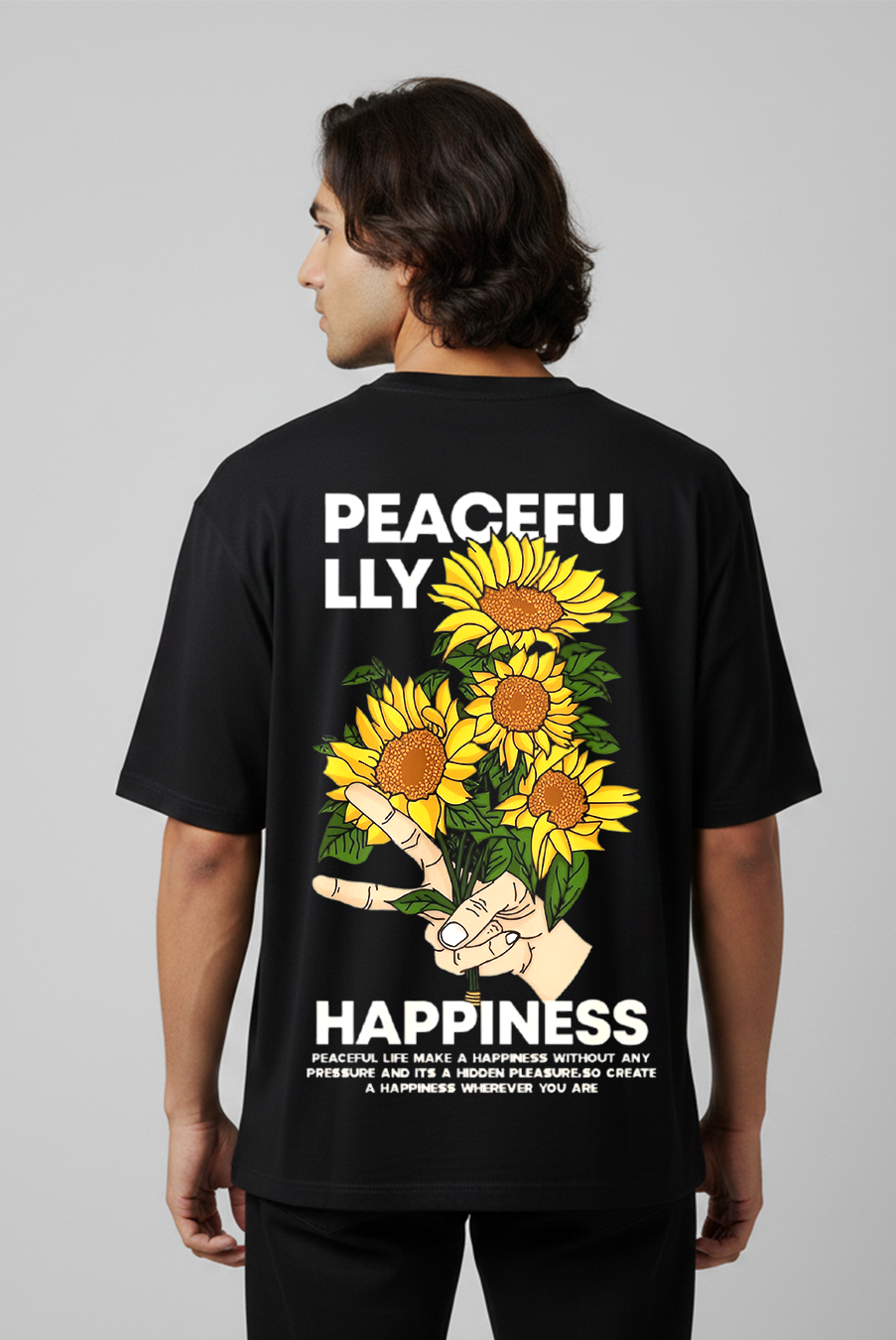 SMILES FOR MILES Oversized T-Shirt