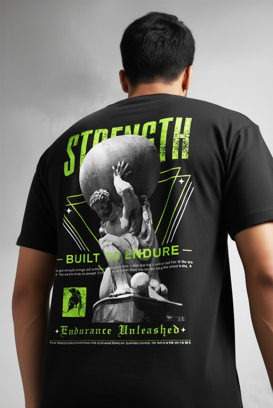 SHOULDER THE SKY  Oversized T-SHIRT