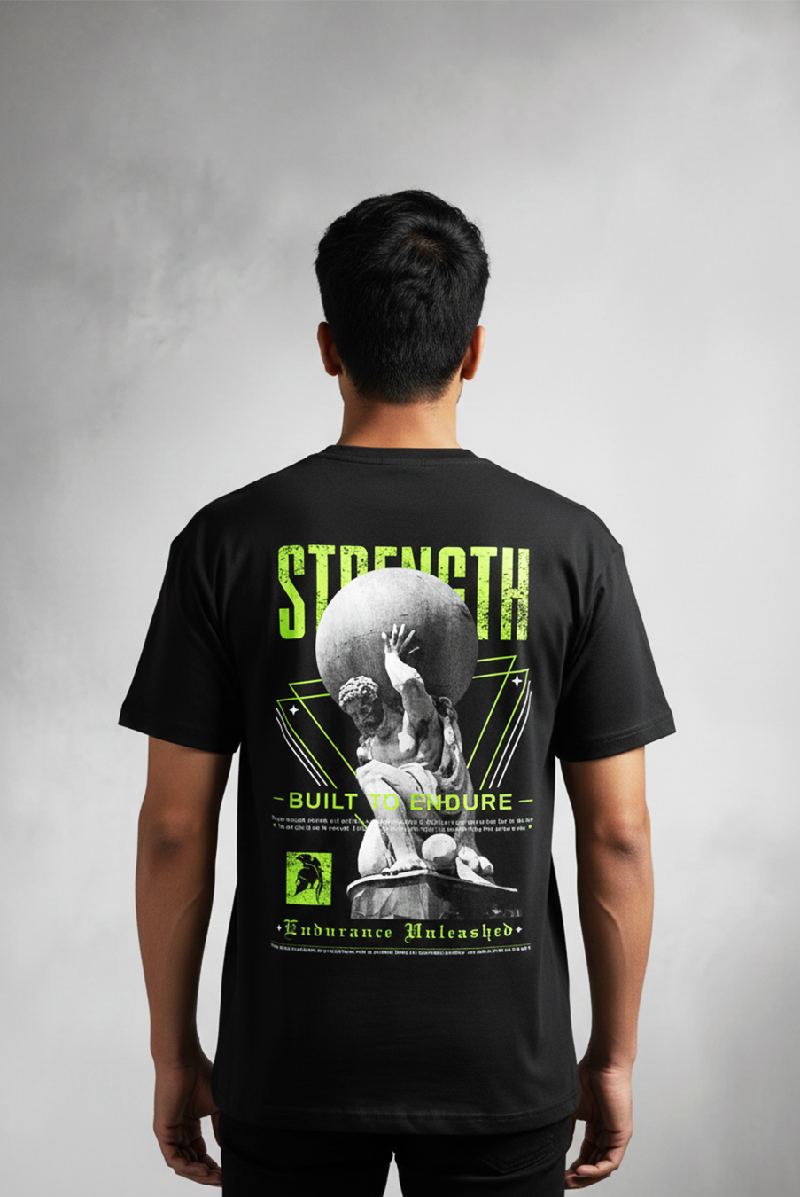 SHOULDER THE SKY  Oversized T-SHIRT