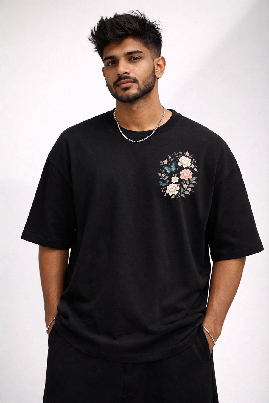 SILENT PHASE  Oversized  T-SHIRT