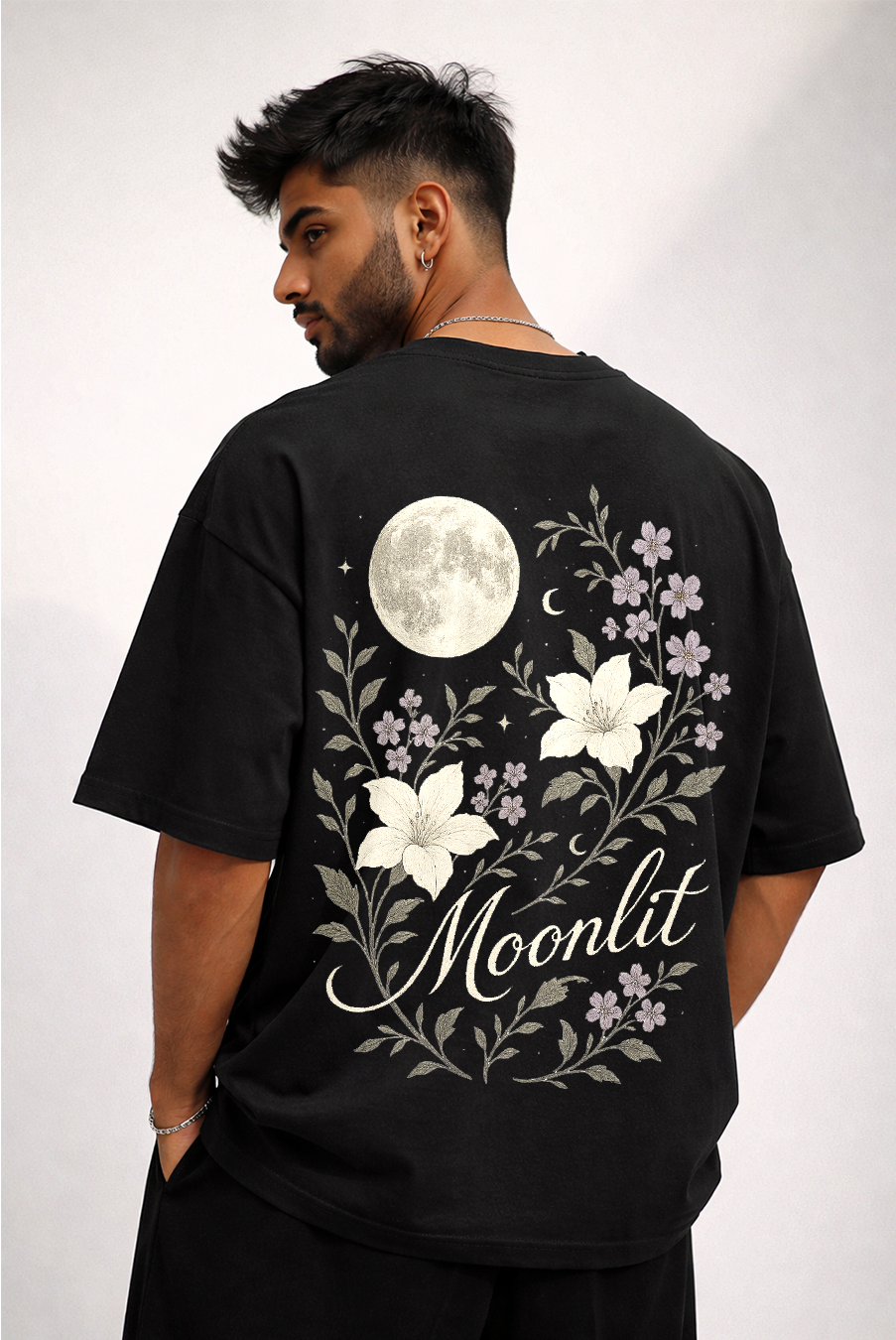 SILENT PHASE  Oversized  T-SHIRT