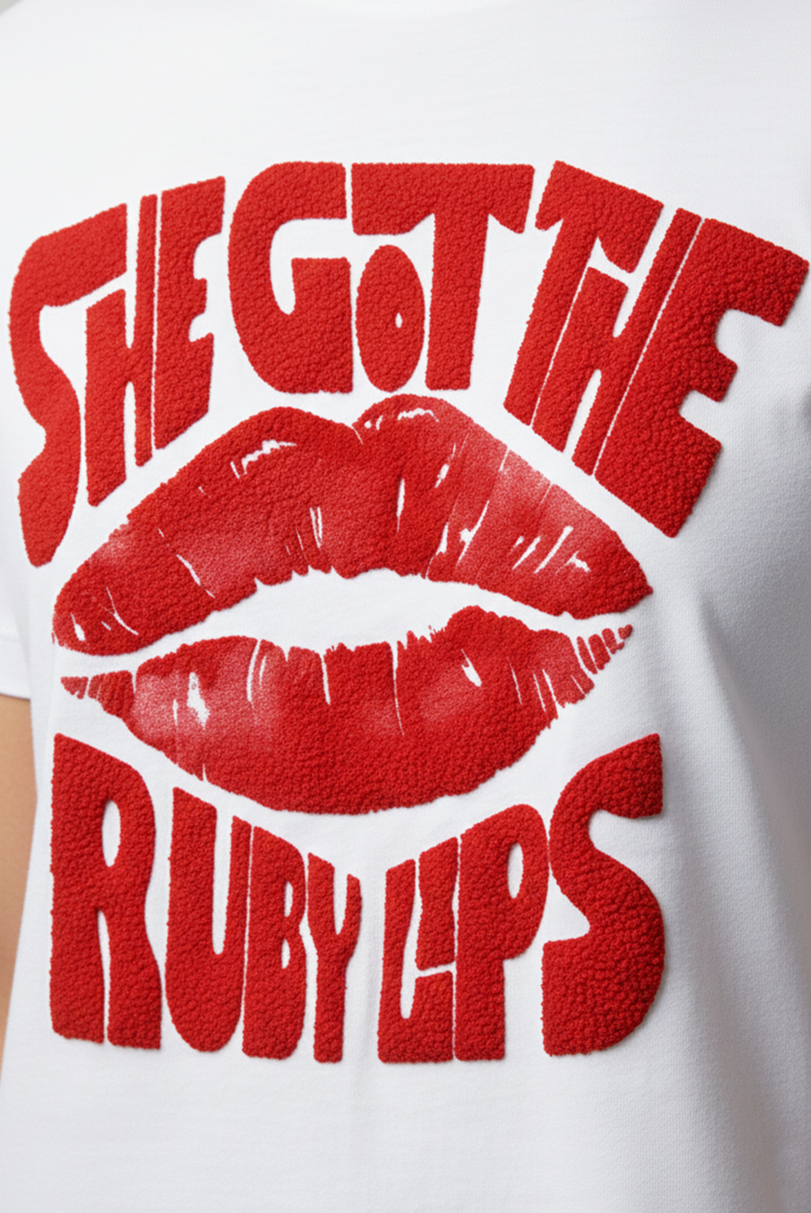 VAMP LIPS Oversized T-Shirt