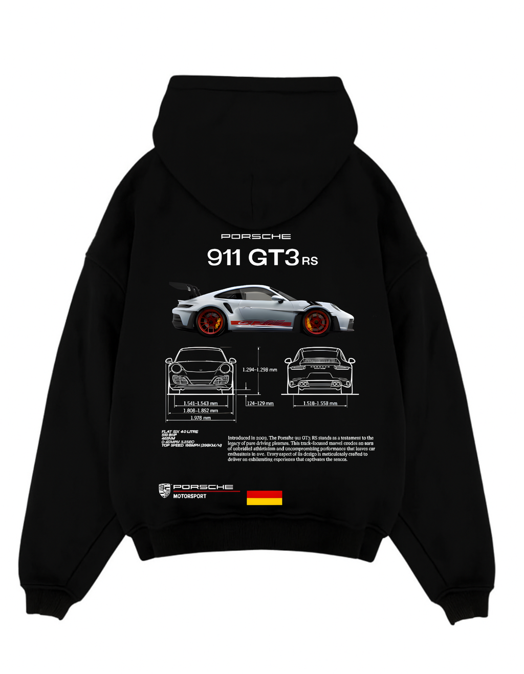 Porsche Oversized Hoodie