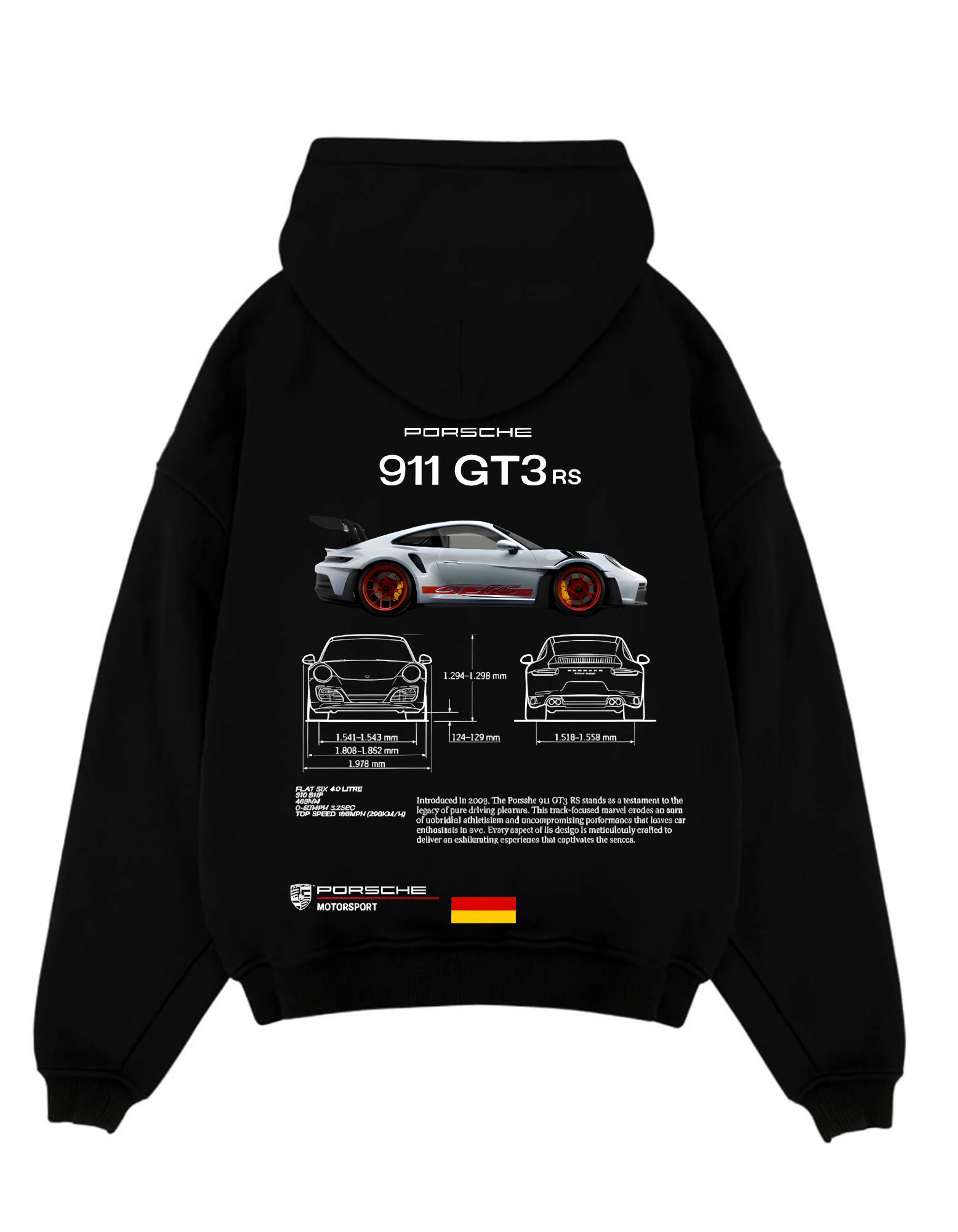 Porsche Oversized Hoodie