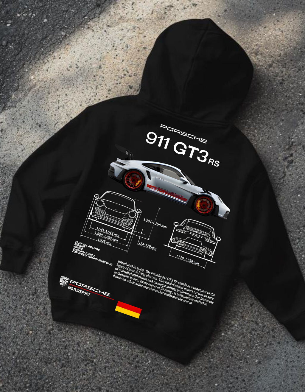 Porsche Oversized Hoodie
