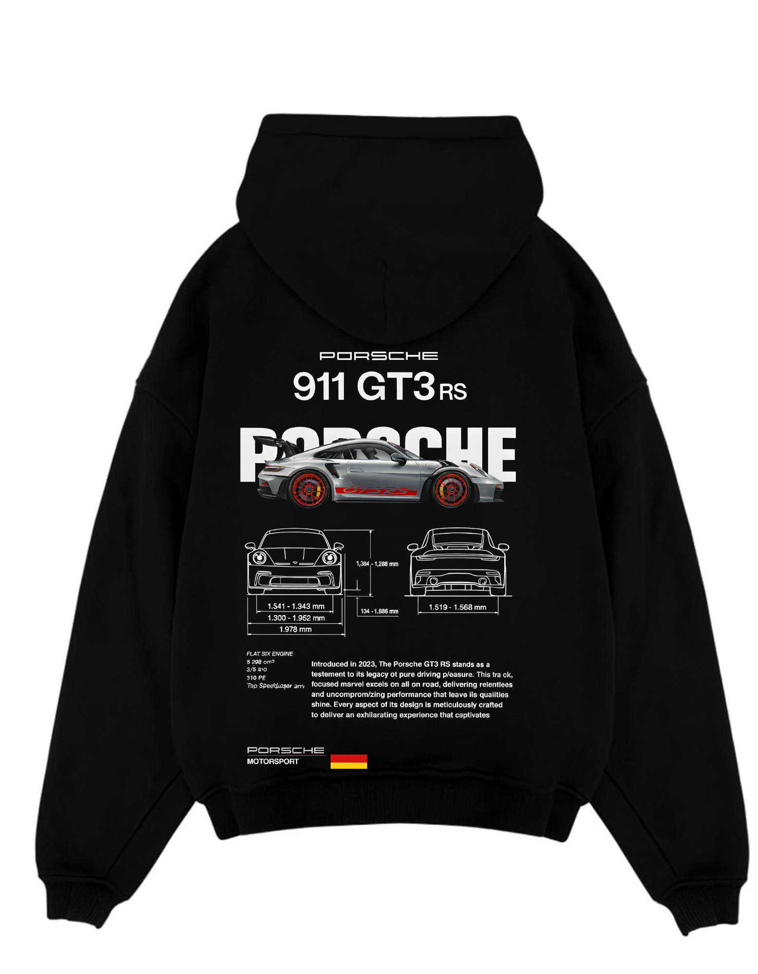 Porsche Oversized Hoodie