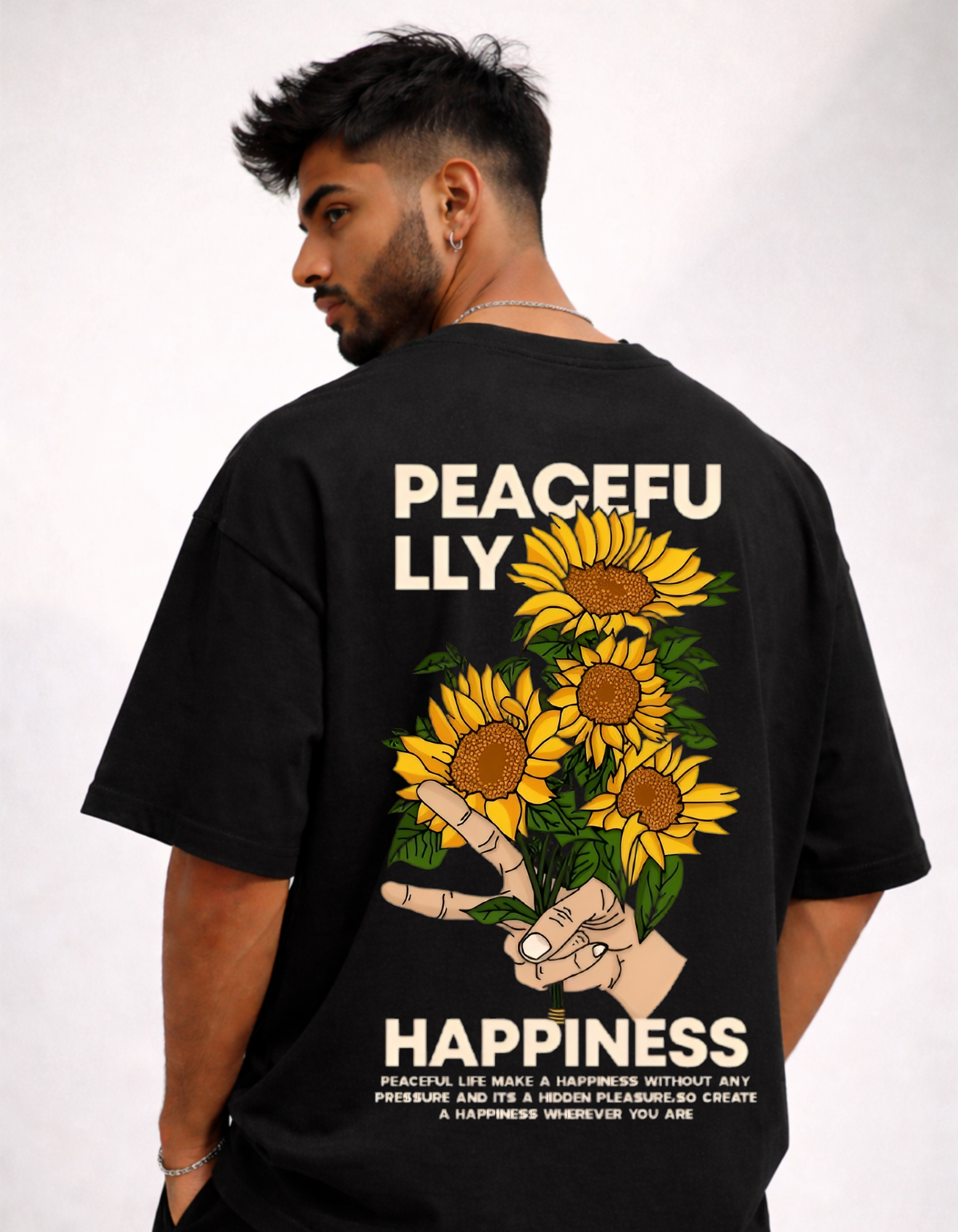 SMILES FOR MILES Oversized T-Shirt