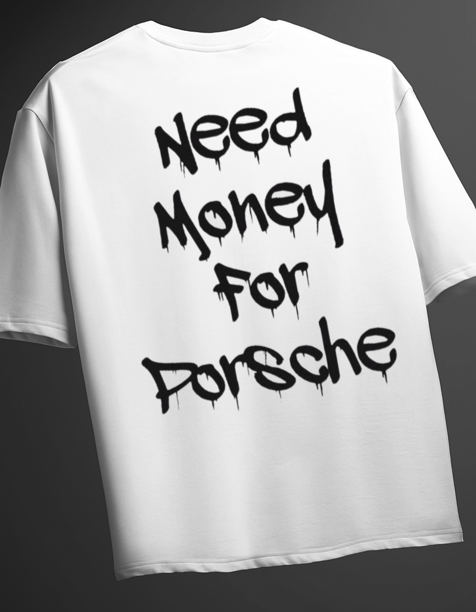 NEED FOR PORDCHE Oversized T-shirt