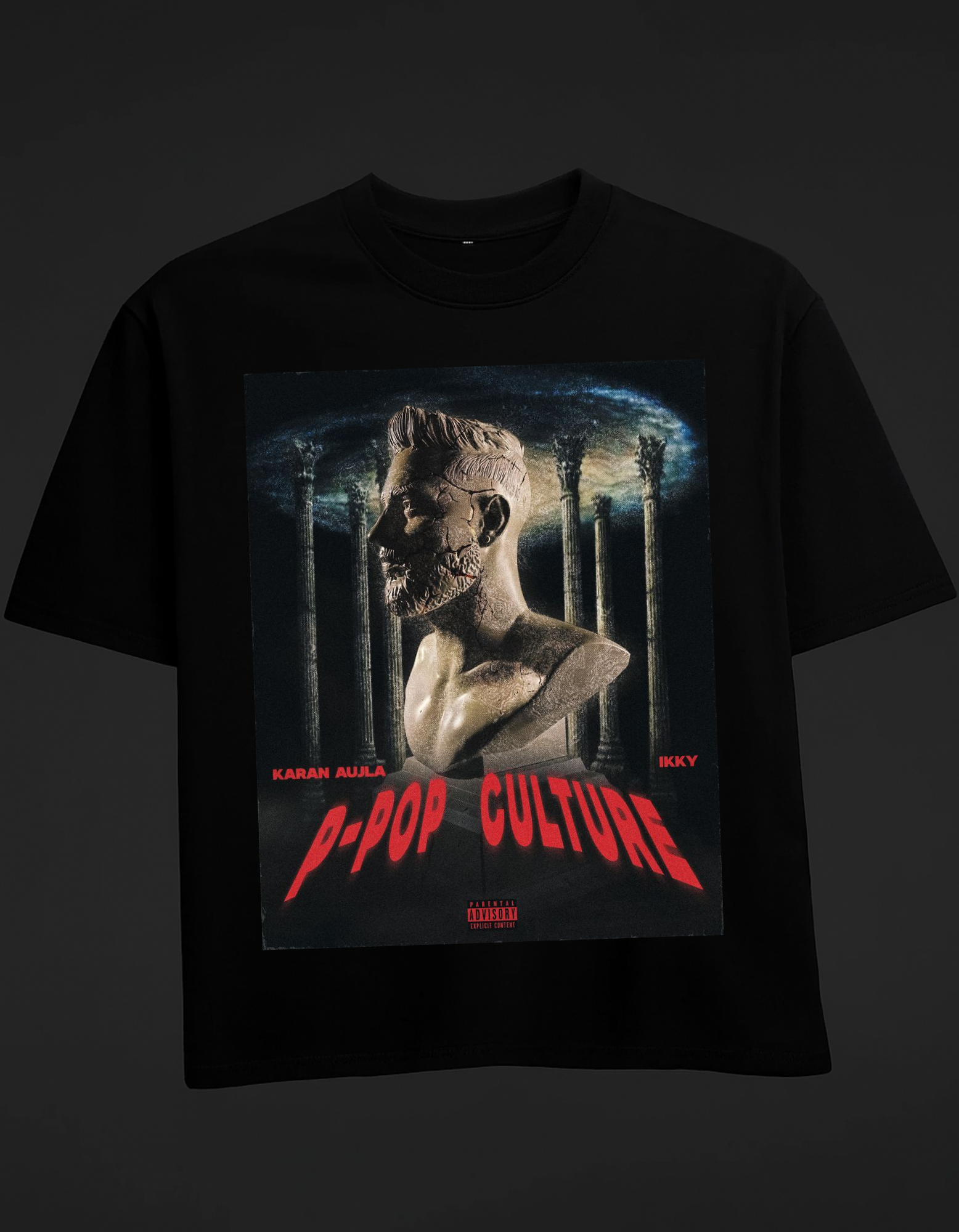 p pop culture tour  Oversized T-shirt