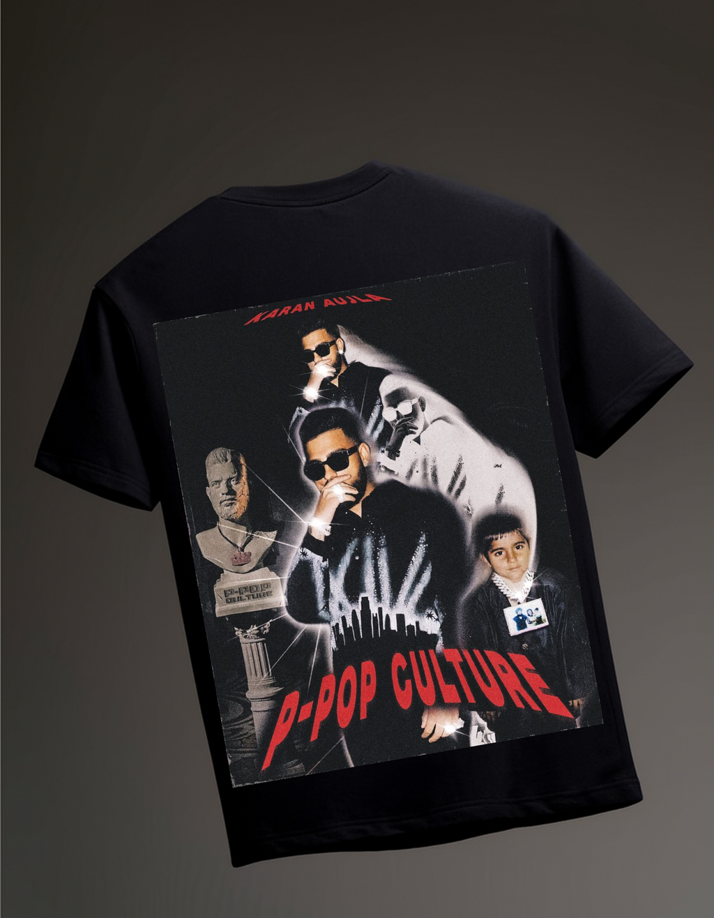 P-pop culture modern Oversized T-shirt