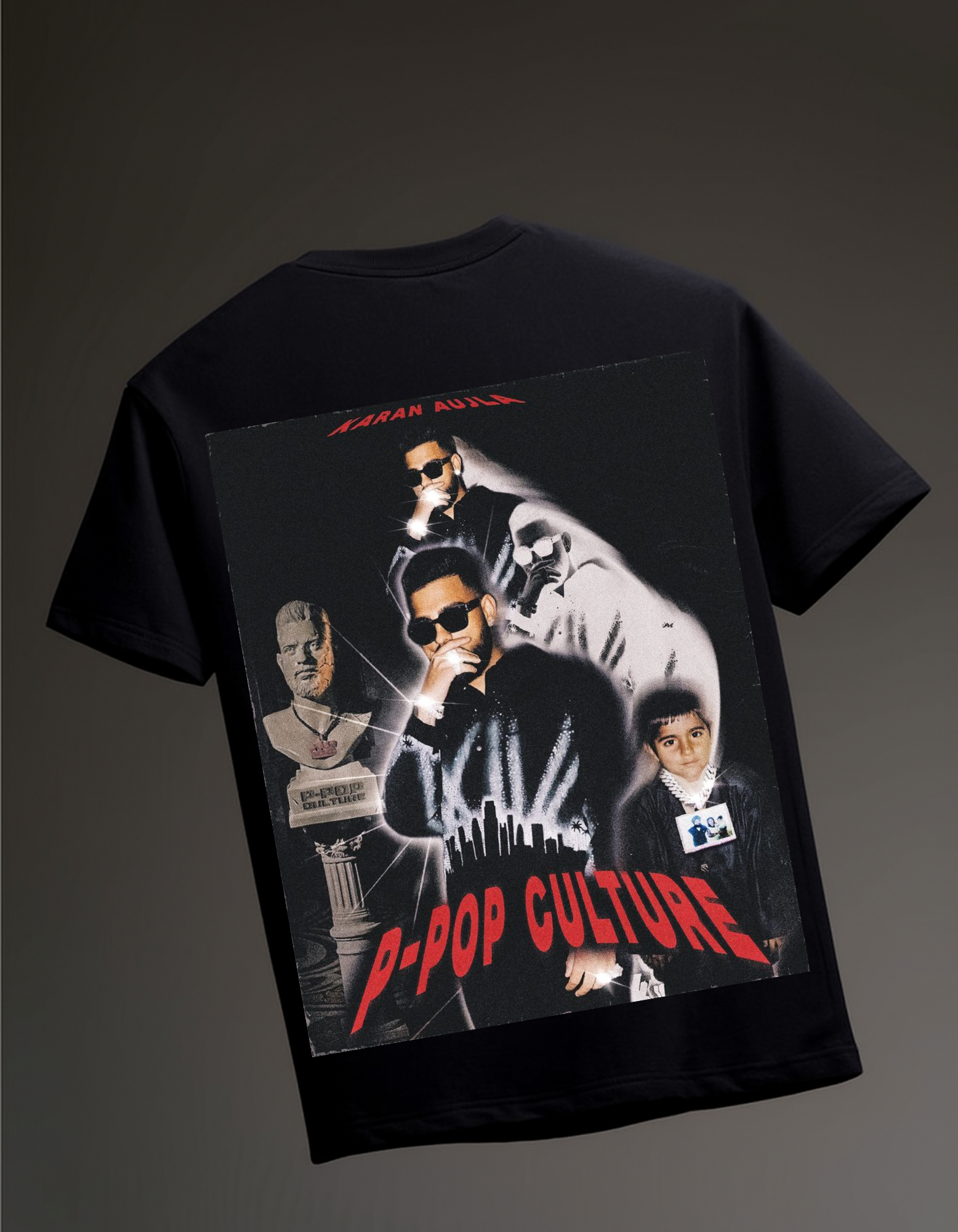P-pop culture modern Oversized T-shirt